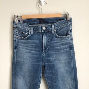 Citizens of Humanity Rocket Crop High Rise Skinny